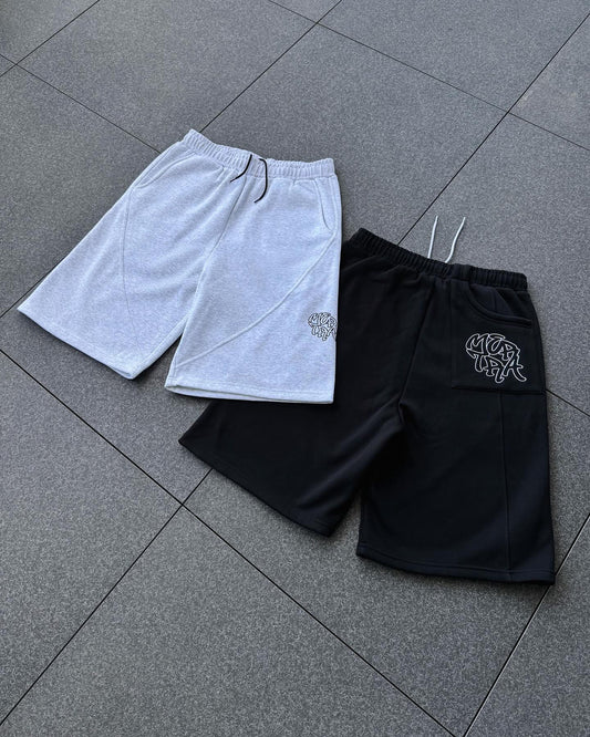 Mertra Shorts Black & White Set