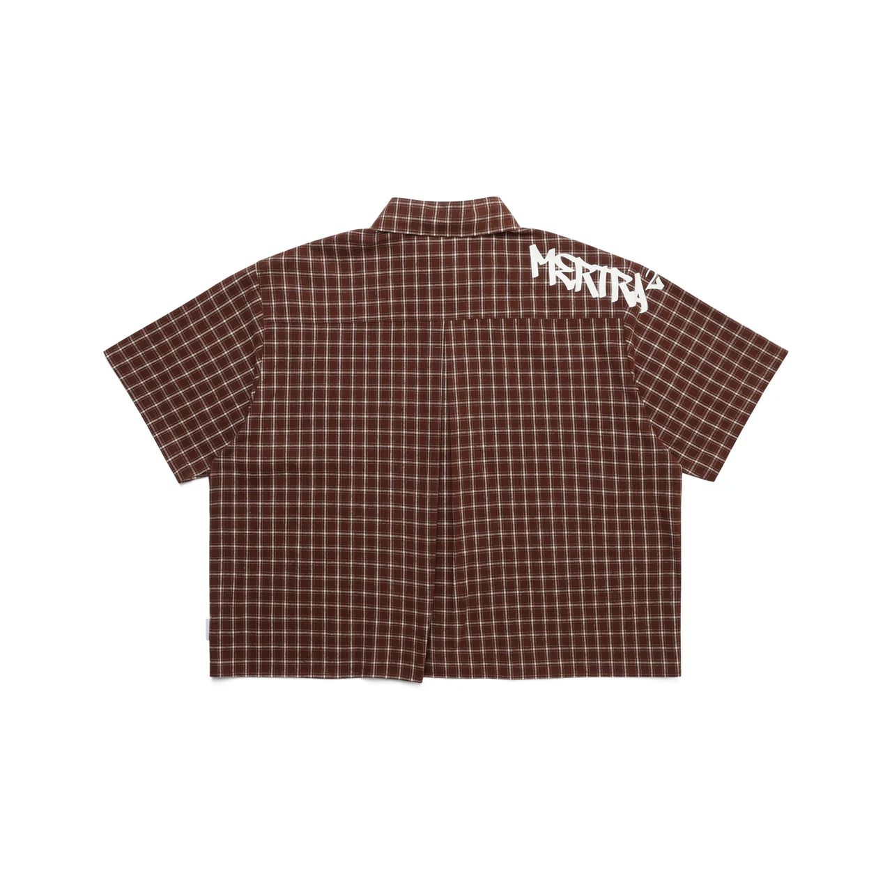 Mertra Mertra Brown Checkered Shirt